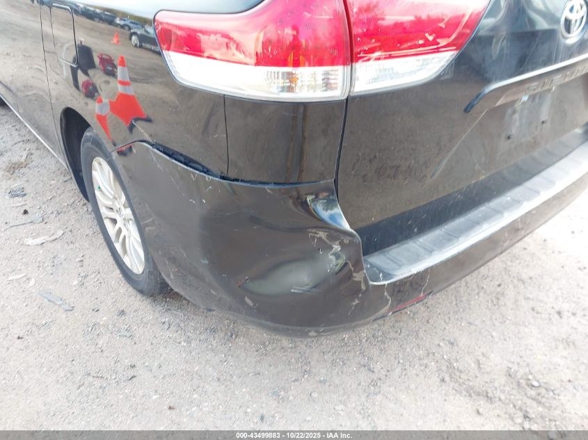 2013 TOYOTA SIENNA XLE V6 8 PASSENGER 5TDYK3DC4DS346008