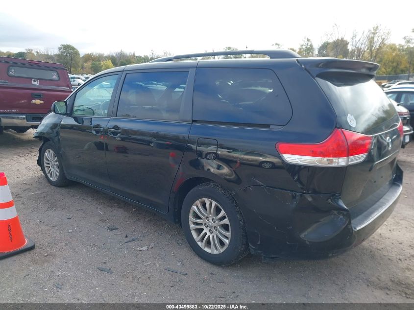 2013 TOYOTA SIENNA XLE V6 8 PASSENGER 5TDYK3DC4DS346008