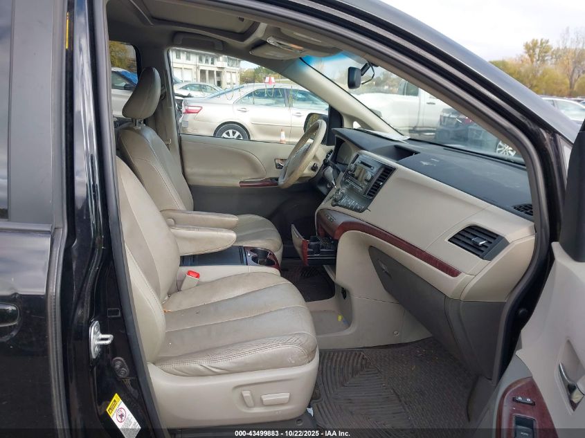 2013 TOYOTA SIENNA XLE V6 8 PASSENGER 5TDYK3DC4DS346008