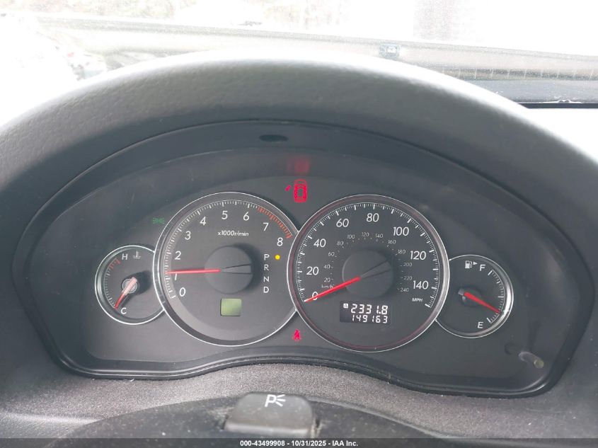 2008 Subaru Outback 2.5I/2.5I L.l. Bean Edition VIN: 4S4BP61C887349941 Lot: 43499908