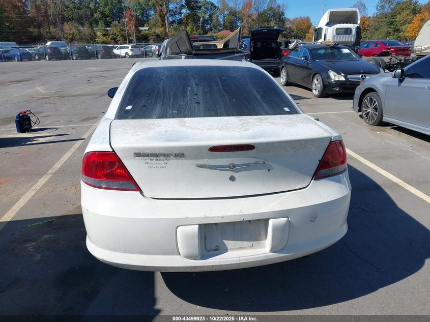 2001 Chrysler Sebring Lx VIN: 1C3EL46X61N717360 Lot: 43499923