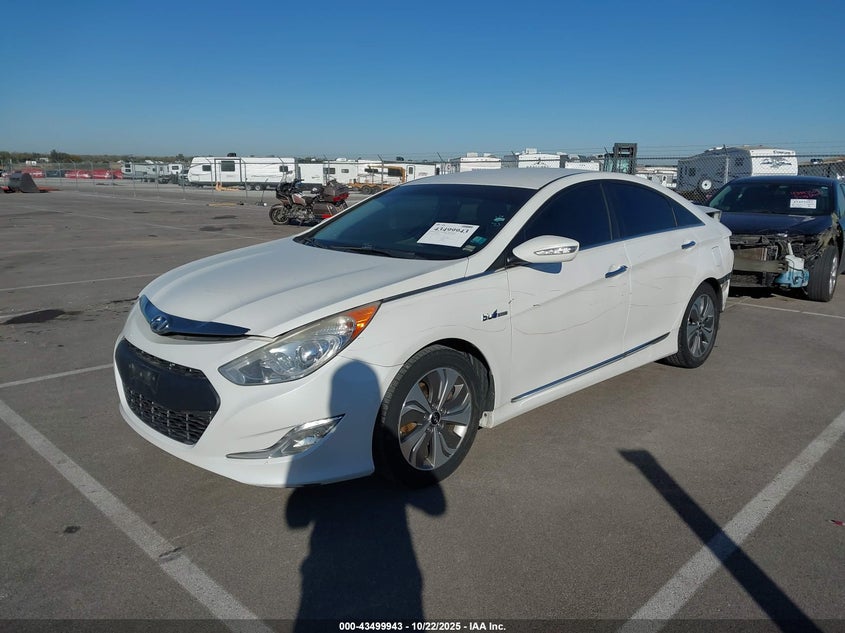 2013 HYUNDAI SONATA HYBRID LIMITED KMHEC4A49DA084207