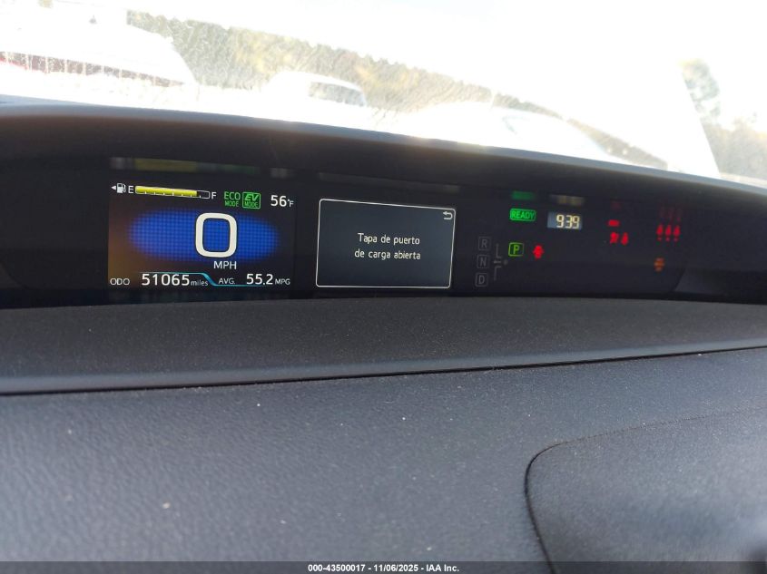 2022 Toyota Prius Prime Le VIN: JTDKAMFP6N3217138 Lot: 43500017