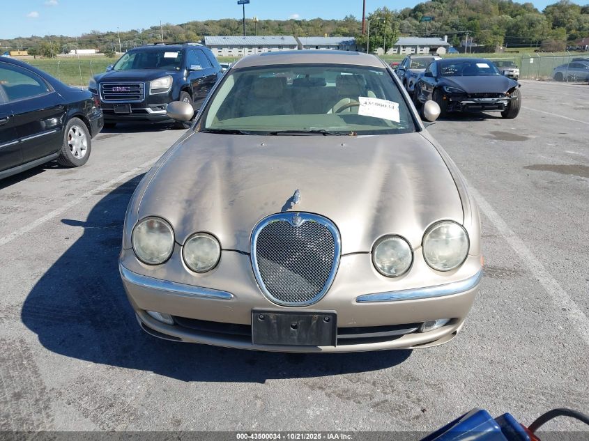 2003 Jaguar S-Type 3.0L V6 VIN: SAJEA01T53FM86982 Lot: 43500034