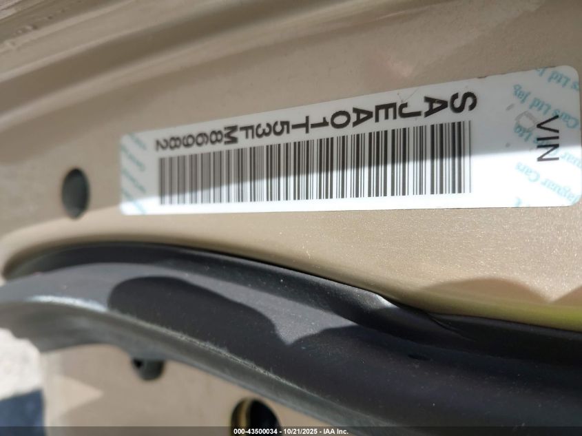 2003 Jaguar S-Type 3.0L V6 VIN: SAJEA01T53FM86982 Lot: 43500034