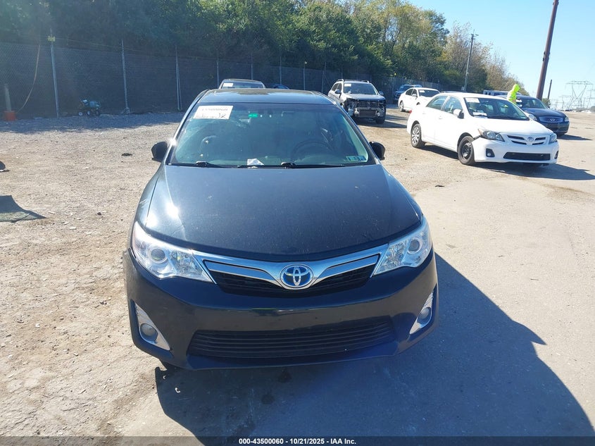 2013 TOYOTA CAMRY HYBRID XLE 4T1BD1FK8DU083389