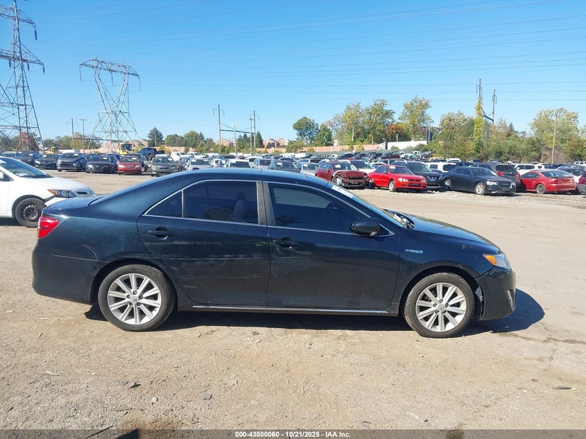 2013 TOYOTA CAMRY HYBRID XLE 4T1BD1FK8DU083389