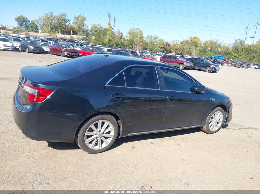 2013 TOYOTA CAMRY HYBRID XLE 4T1BD1FK8DU083389