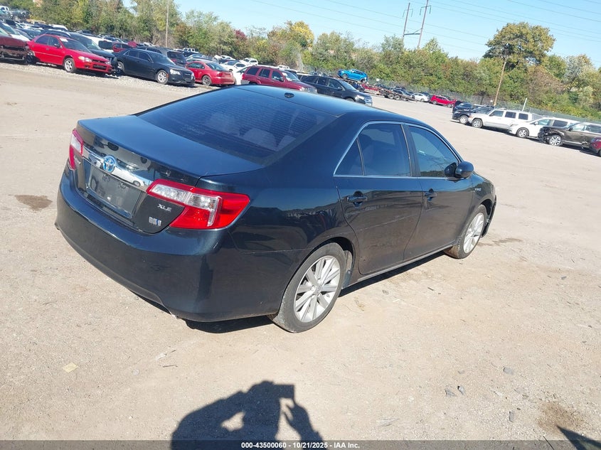 2013 TOYOTA CAMRY HYBRID XLE 4T1BD1FK8DU083389