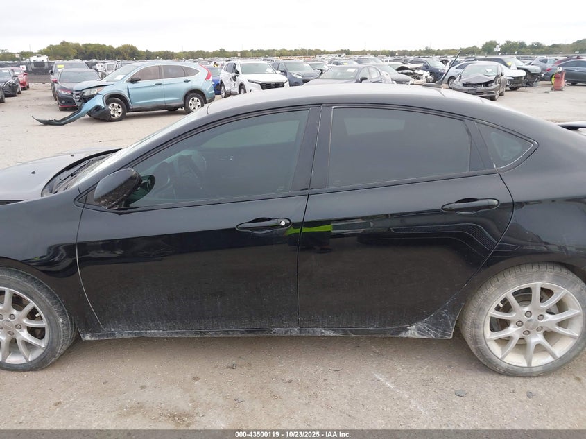 2013 Dodge Dart Sxt VIN: 1C3CDFBA5DD153373 Lot: 43500119