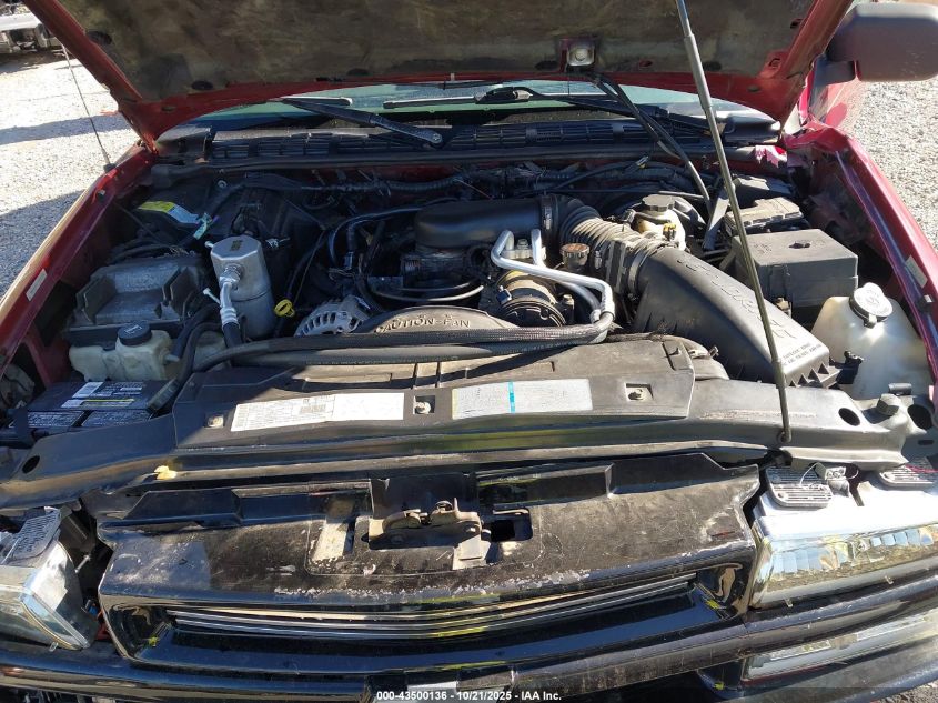 2002 Chevrolet Blazer Ls VIN: 1GNDT13W72K105387 Lot: 43500136