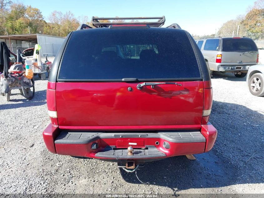 2002 Chevrolet Blazer Ls VIN: 1GNDT13W72K105387 Lot: 43500136