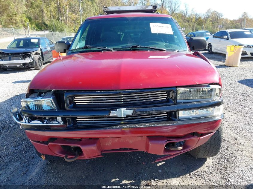 2002 Chevrolet Blazer Ls VIN: 1GNDT13W72K105387 Lot: 43500136