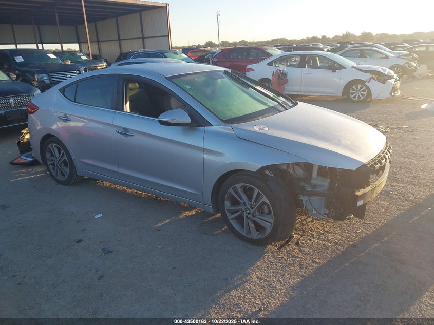 2017 HYUNDAI ELANTRA LIMITED - 5NPD84LF5HH079455
