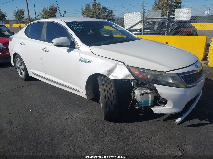 2014 KIA OPTIMA HYBRID EX - KNAGN4AD7E5070529