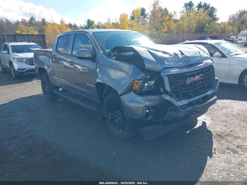 GMC CANYON 2WD SHORT BOX ELEVATION
