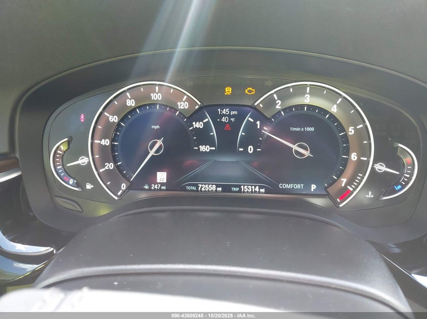 2019 BMW 5 SERIES 530I WBAJA5C5XKBX86237