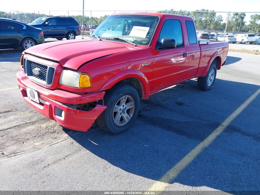 1FTYR14E75PA48758 2005 FORD RANGER photo no. 2