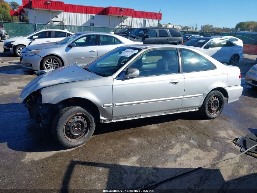 2000 Honda Civic Ex VIN: 1HGEJ8140YL062545 Lot: 43500272