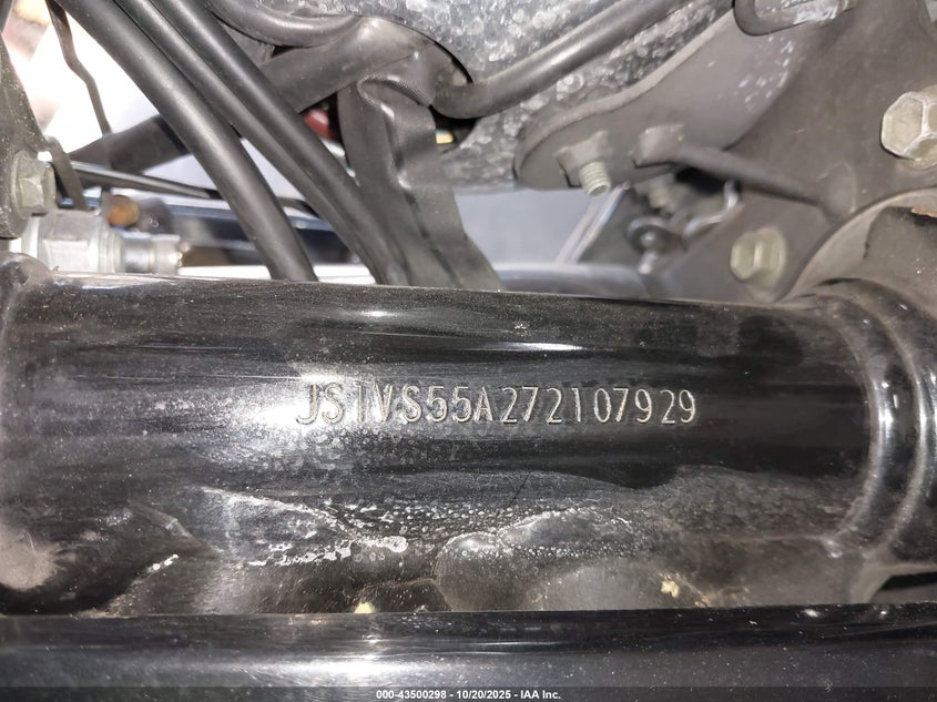 2007 Suzuki Vl800 VIN: JS1VS55A272107929 Lot: 43500298