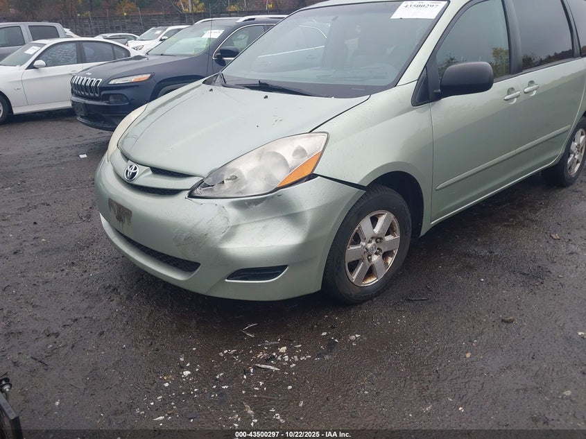 5TDZK23C39S268344 2009 TOYOTA SIENNA photo no. 6