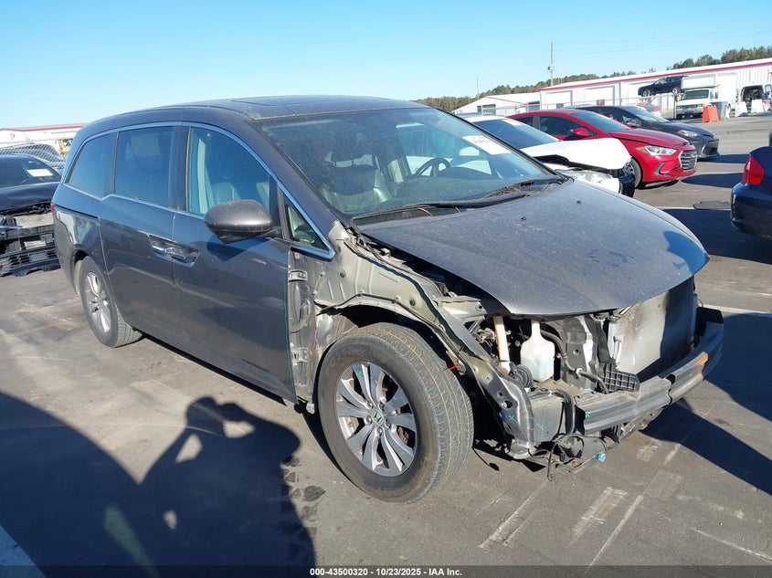 2014 HONDA ODYSSEY EX-L - 5FNRL5H65EB060384