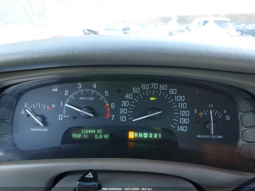 2001 Buick Park Avenue Ultra VIN: 1G4CU541414172362 Lot: 43500354