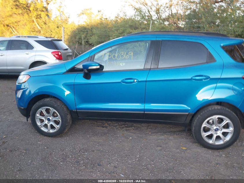 2018 Ford Ecosport Se VIN: MAJ6P1UL4JC225172 Lot: 43500369