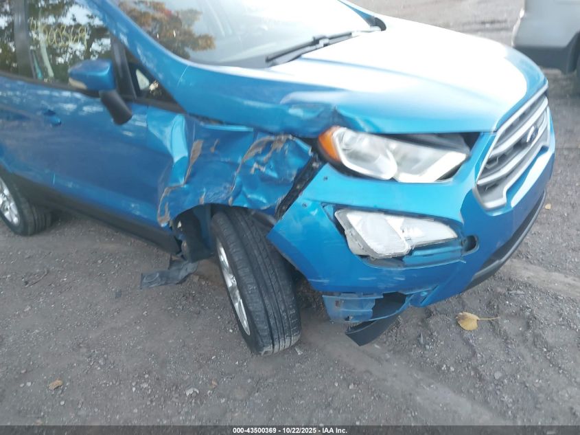 2018 Ford Ecosport Se VIN: MAJ6P1UL4JC225172 Lot: 43500369