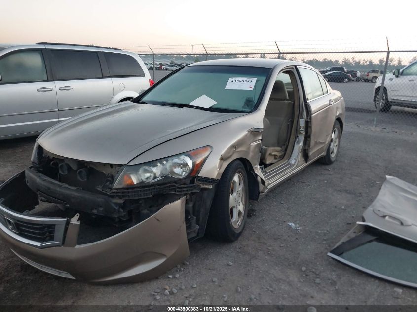 2009 Honda Accord 2.4 Lx VIN: JHMCP26309C016201 Lot: 43500383