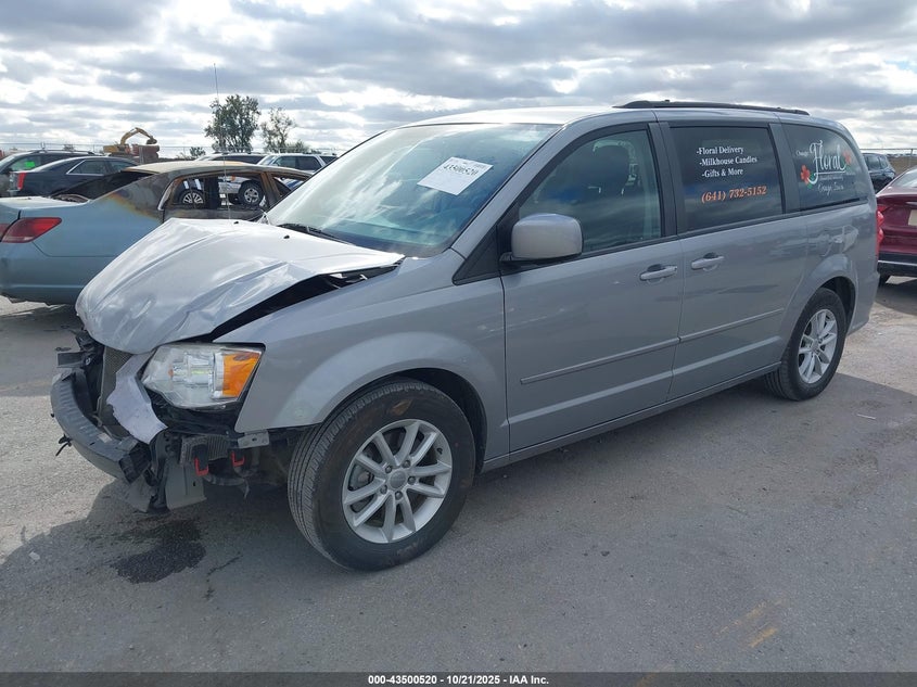 2C4RDGCGXER478517 2014 DODGE CARAVAN photo no. 2