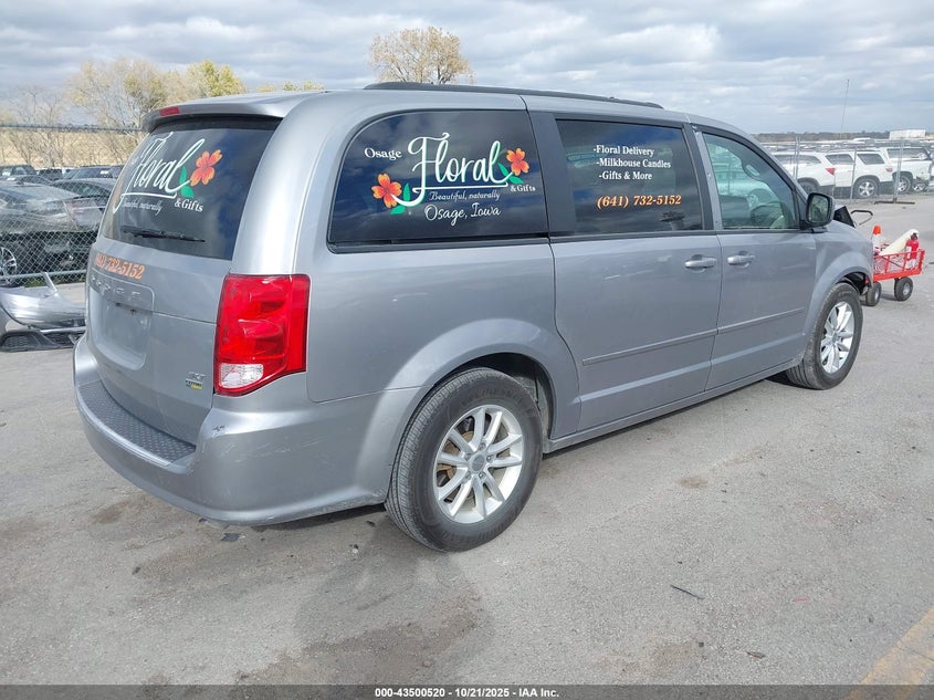 2C4RDGCGXER478517 2014 DODGE CARAVAN photo no. 4