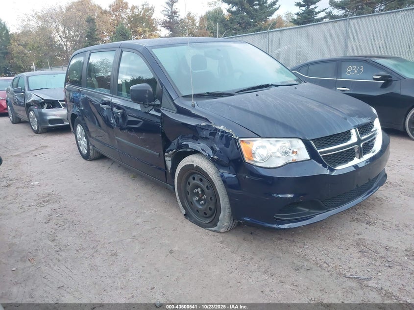 2016 DODGE GRAND CARAVAN AMERICAN VALUE PKG - 2C4RDGBG8GR218251