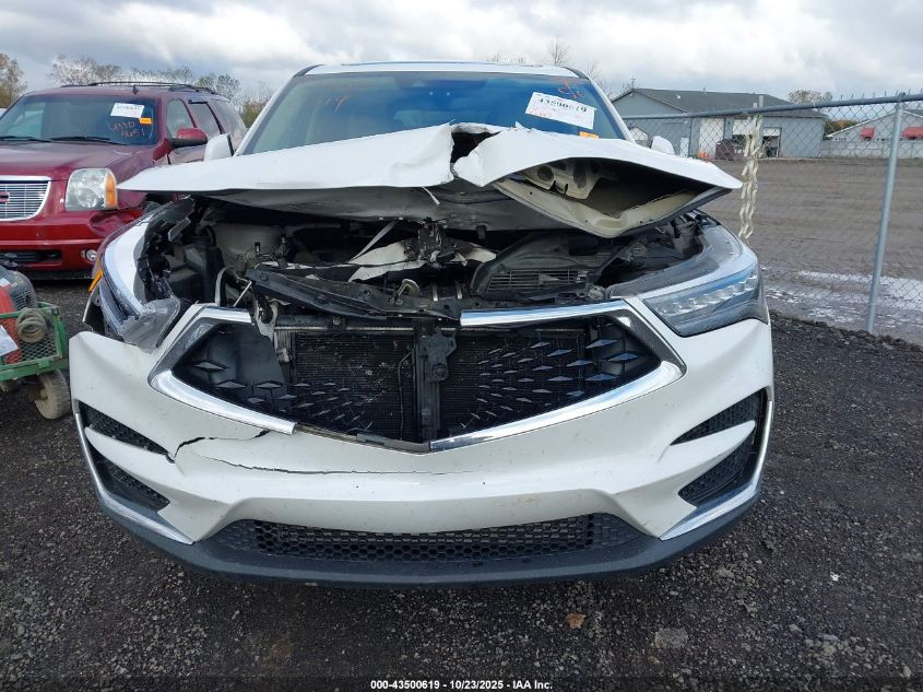2020 Acura Rdx Standard VIN: 5J8TC2H3XLL015043 Lot: 43500619