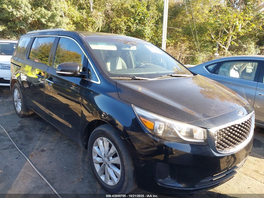 2016 KIA SEDONA EX - KNDMC5C18G6139214