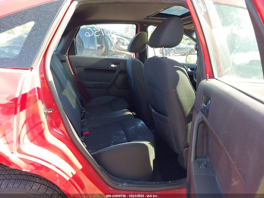 2008 Ford Focus Se/Ses VIN: 1FAHP35N88W151154 Lot: 43500756