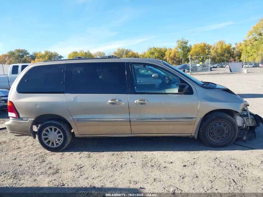 1999 Ford Windstar Se VIN: 2FMZA524XXBB02654 Lot: 43500773