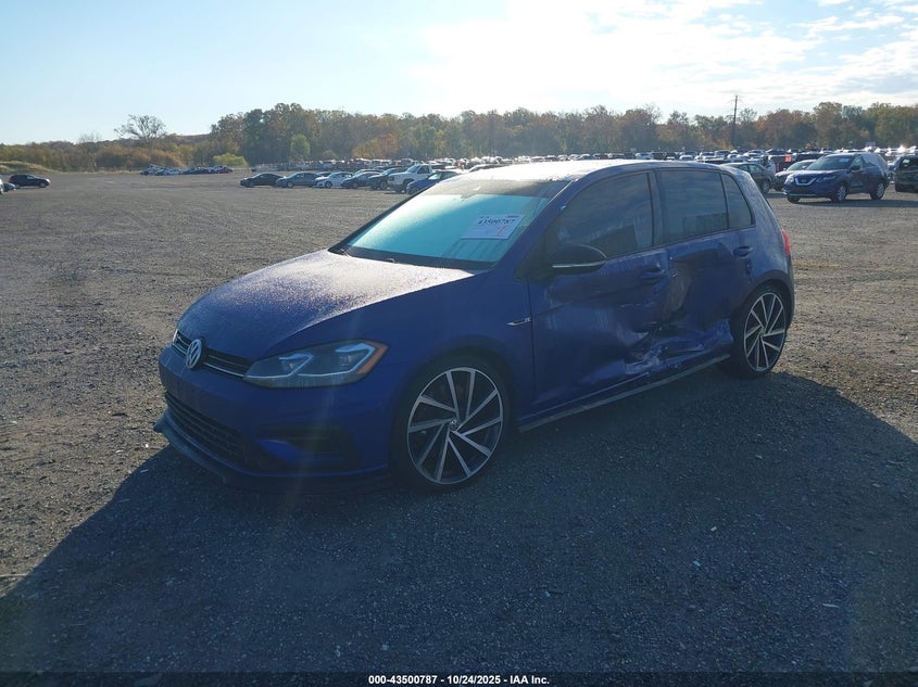 WVWVF7AU2JW168820 2018 VOLKSWAGEN GOLF R photo no. 2