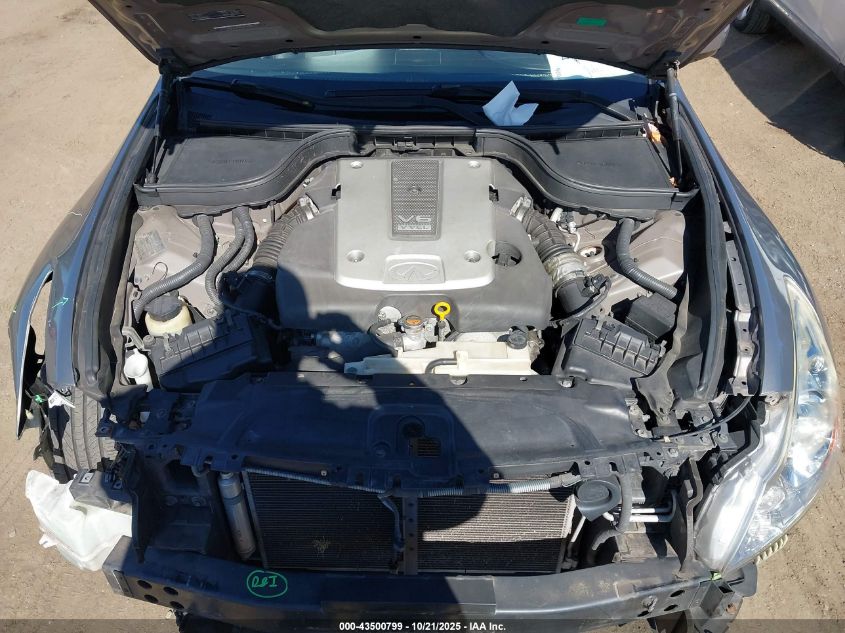 2010 Infiniti G37X VIN: JN1CV6ARXAM456051 Lot: 43500799