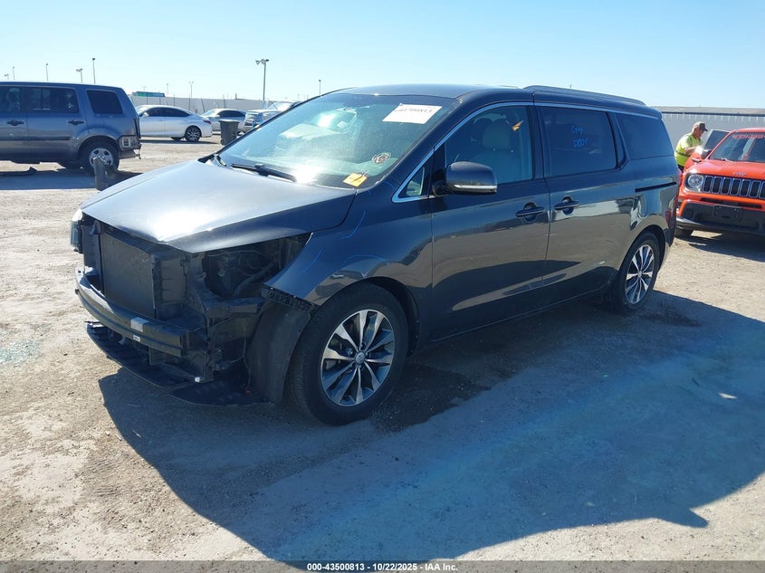 2016 KIA SEDONA SX KNDMC5C11G6130810