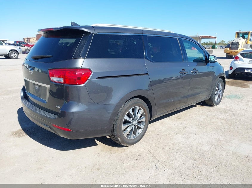 2016 KIA SEDONA SX KNDMC5C11G6130810