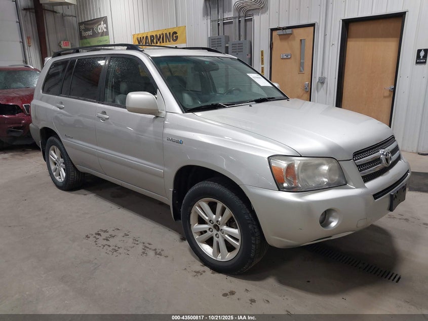 JTEEW21A070034176 2007 Toyota Highlander Hybrid Limited V6 auction photo 1