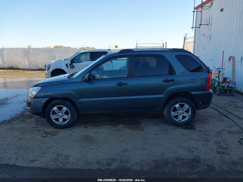 2009 Kia Sportage Lx V6 VIN: KNDJE723X97585177 Lot: 43500829