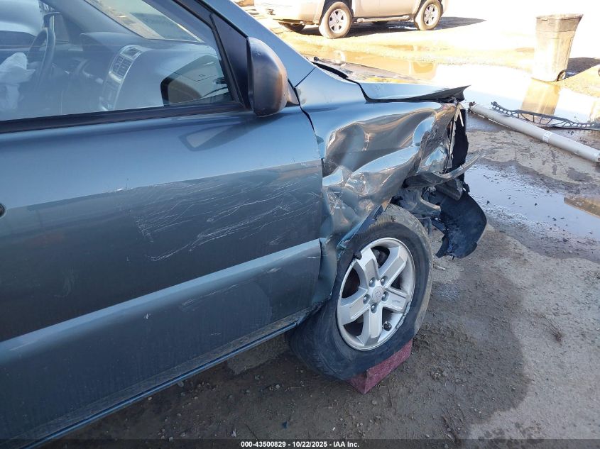 2009 Kia Sportage Lx V6 VIN: KNDJE723X97585177 Lot: 43500829