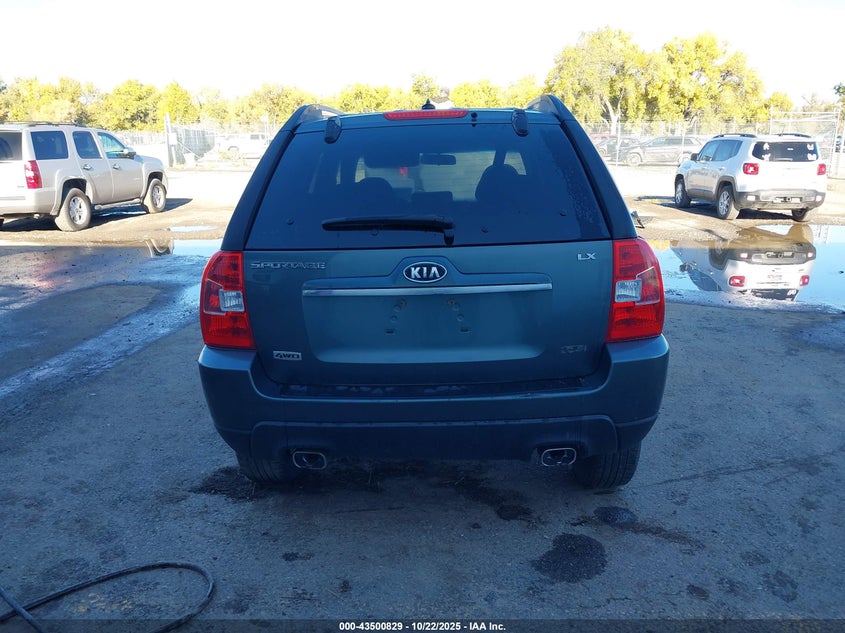 2009 Kia Sportage Lx V6 VIN: KNDJE723X97585177 Lot: 43500829