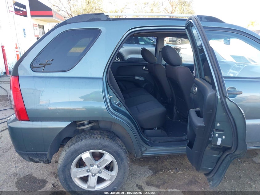 2009 Kia Sportage Lx V6 VIN: KNDJE723X97585177 Lot: 43500829