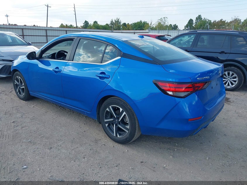 2025 NISSAN SENTRA SV 3N1AB8CV8SY234371
