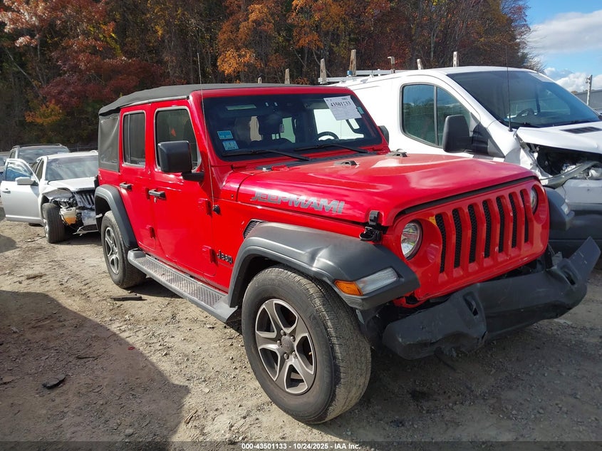 JEEP WRANGLER 4-DOOR SPORT S 4X4