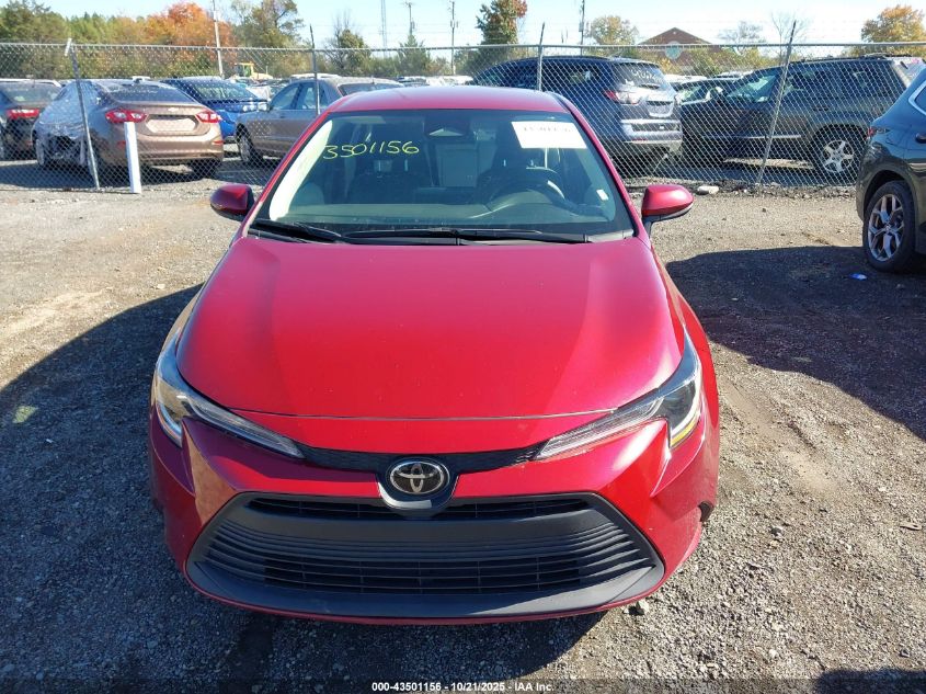 2023 Toyota Corolla Le VIN: 5YFB4MDE8PP078665 Lot: 43501156