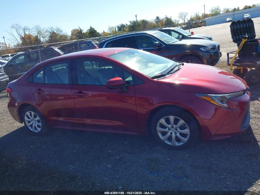 2023 Toyota Corolla Le VIN: 5YFB4MDE8PP078665 Lot: 43501156